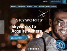 Tablet Screenshot of origin-www.skyworksinc.com